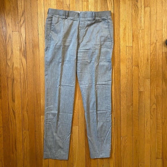J. CREW Ludlow Grey Slim-Fit Suit Pant - Picture 3 of 10